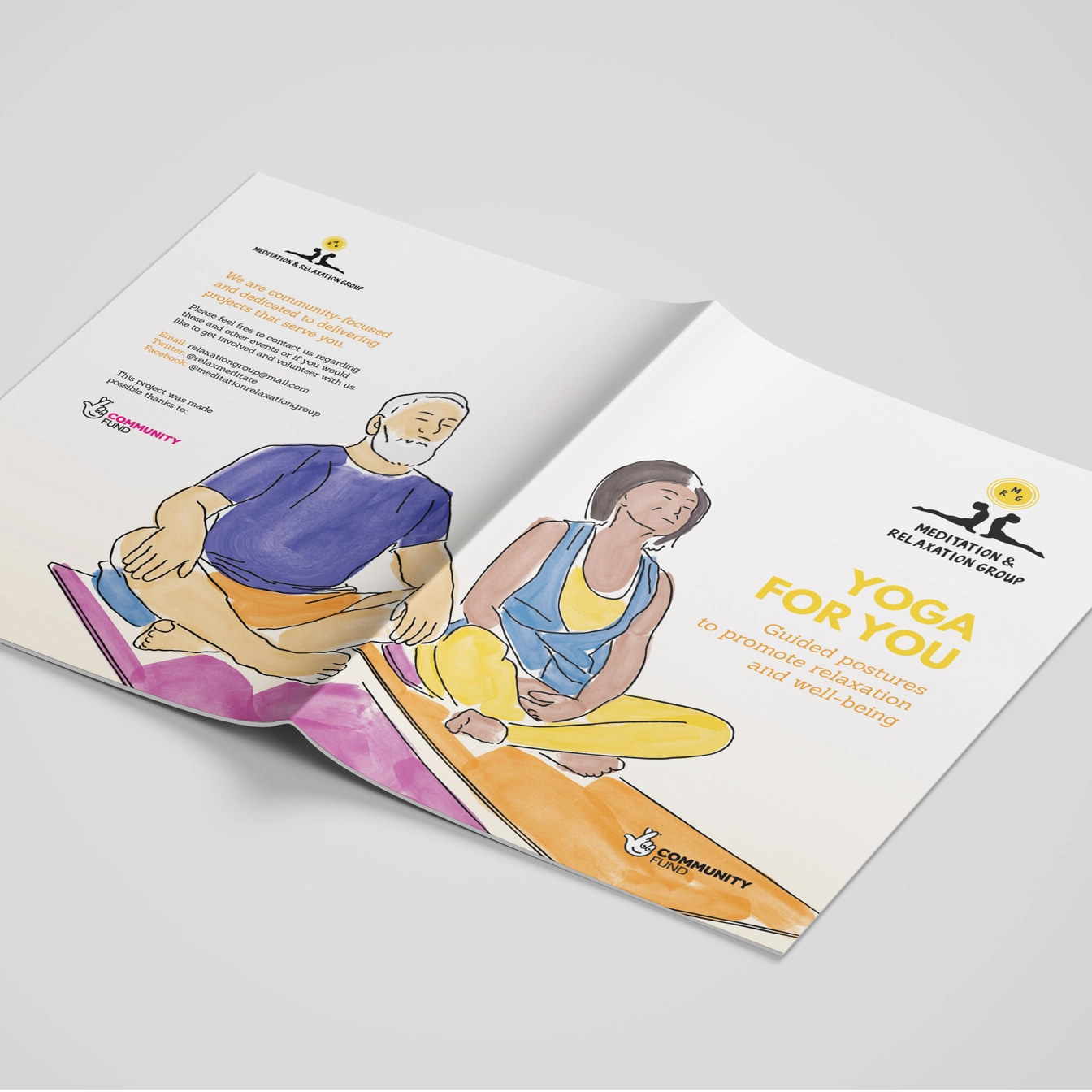 Relaxation Meditation Booklet Cover