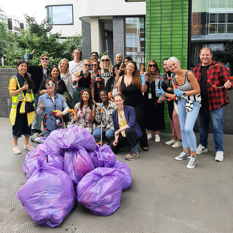 Eco Around Corporate Volunteering Litter pick