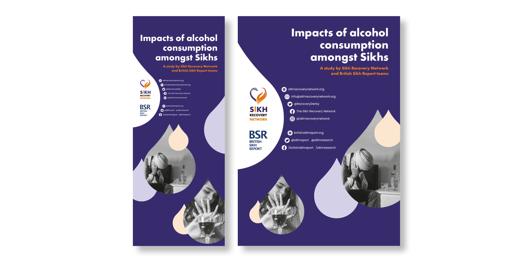 SRN Banner and flyer