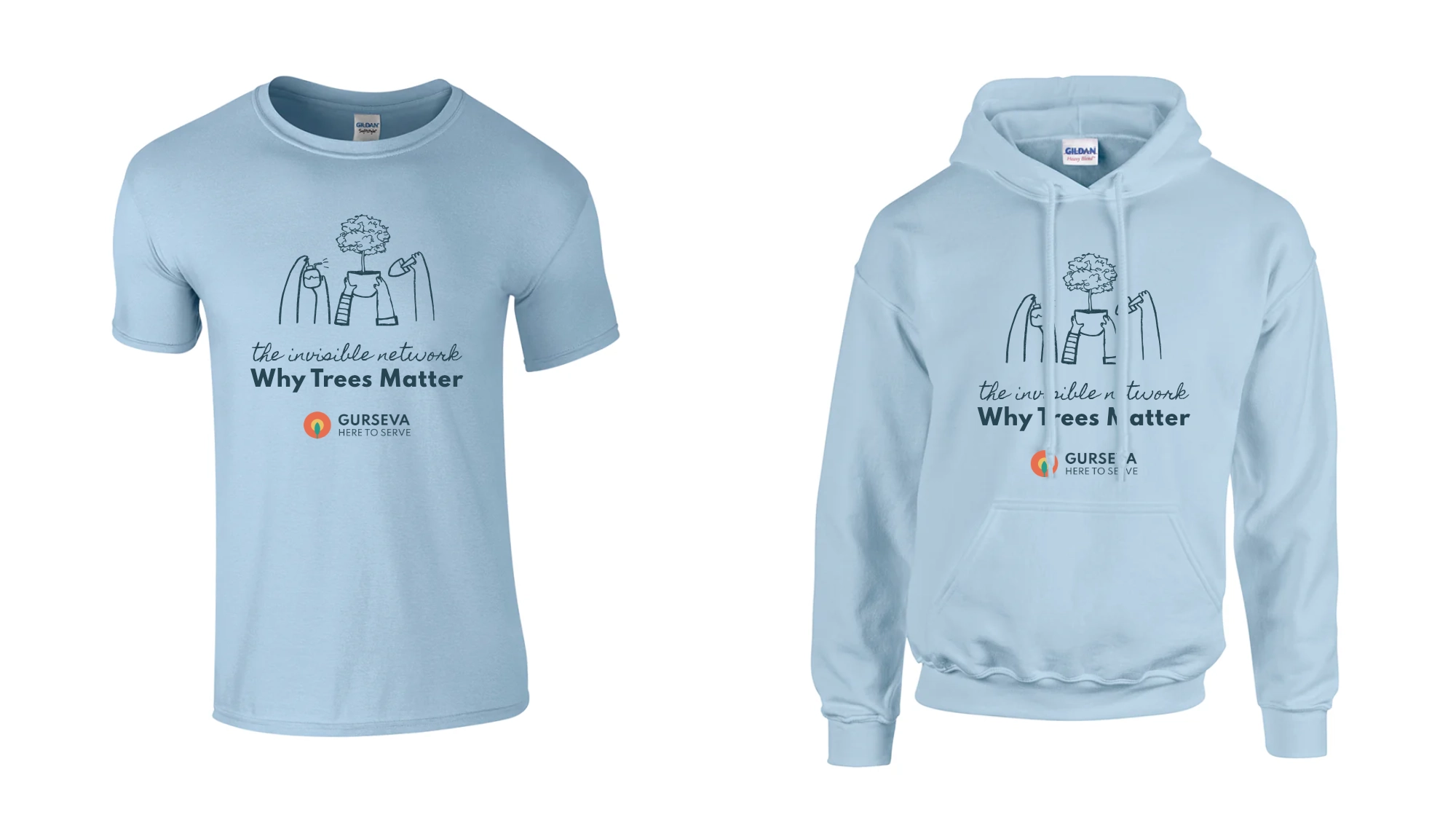 Gurseva T-shirt and hoodie