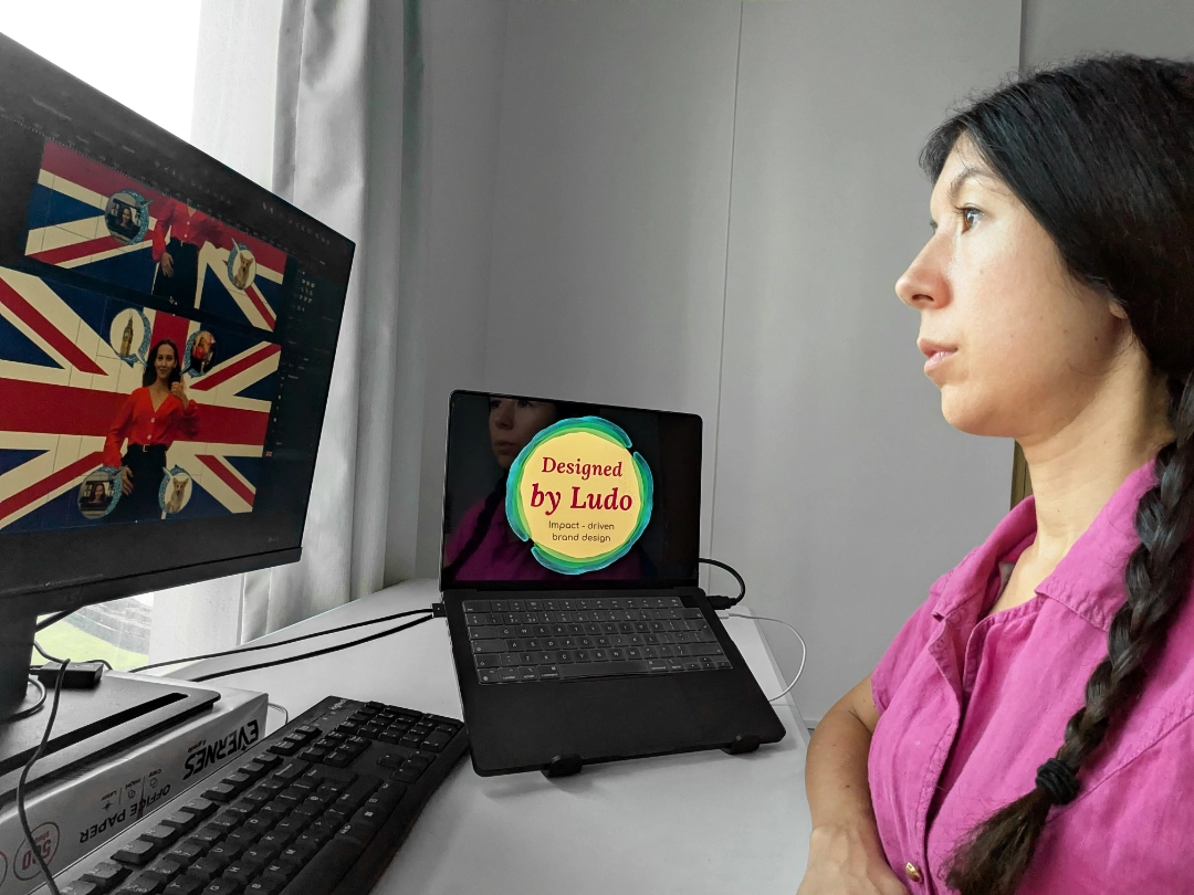 Ludovica Quaranta working at Designed by Ludo