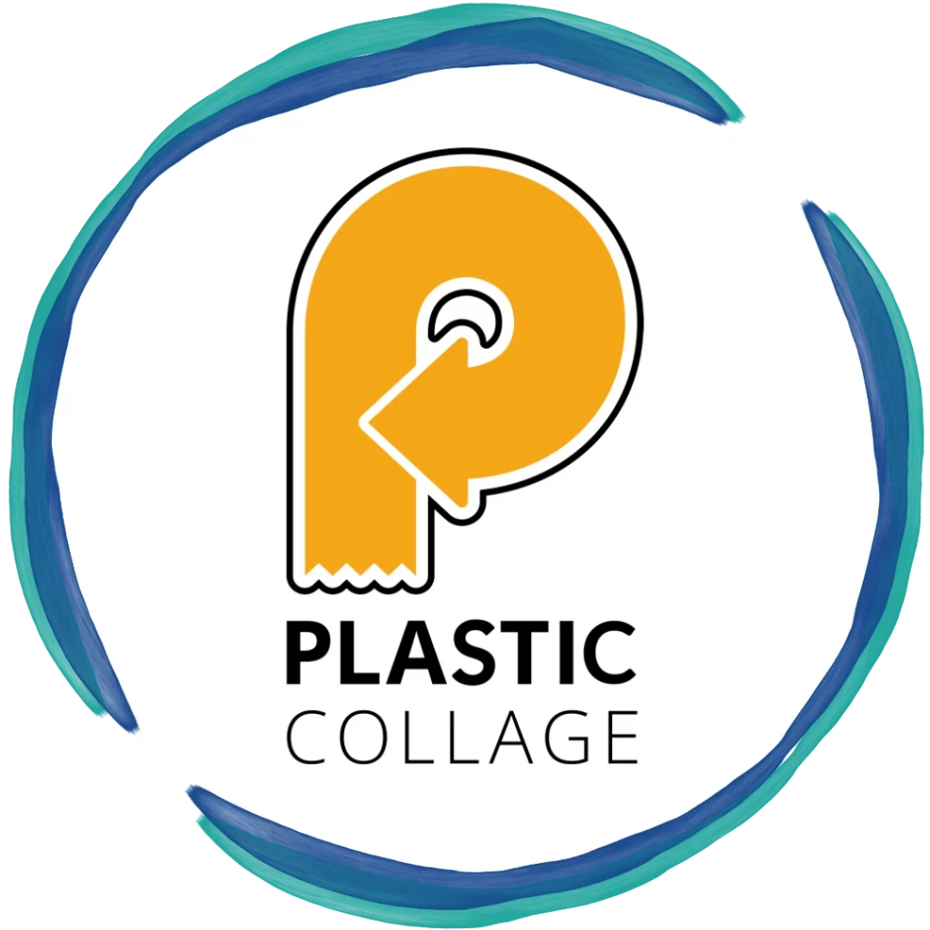 Plastic Collage Logo