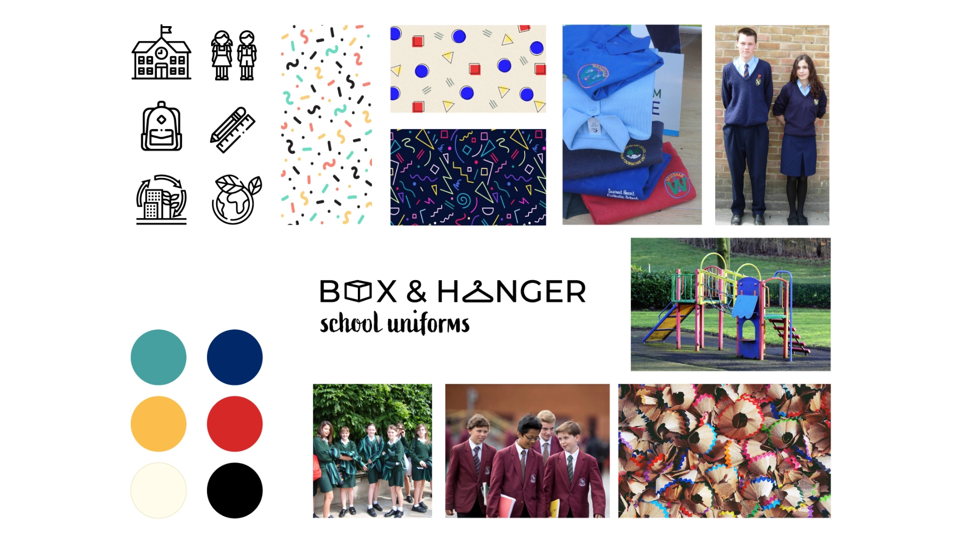 Box&Hangers Moodboard